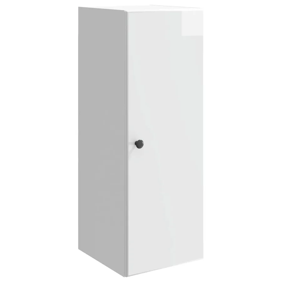 Armoire Murale Blanc brillant 33 x 34,5 x 90 cm - 2