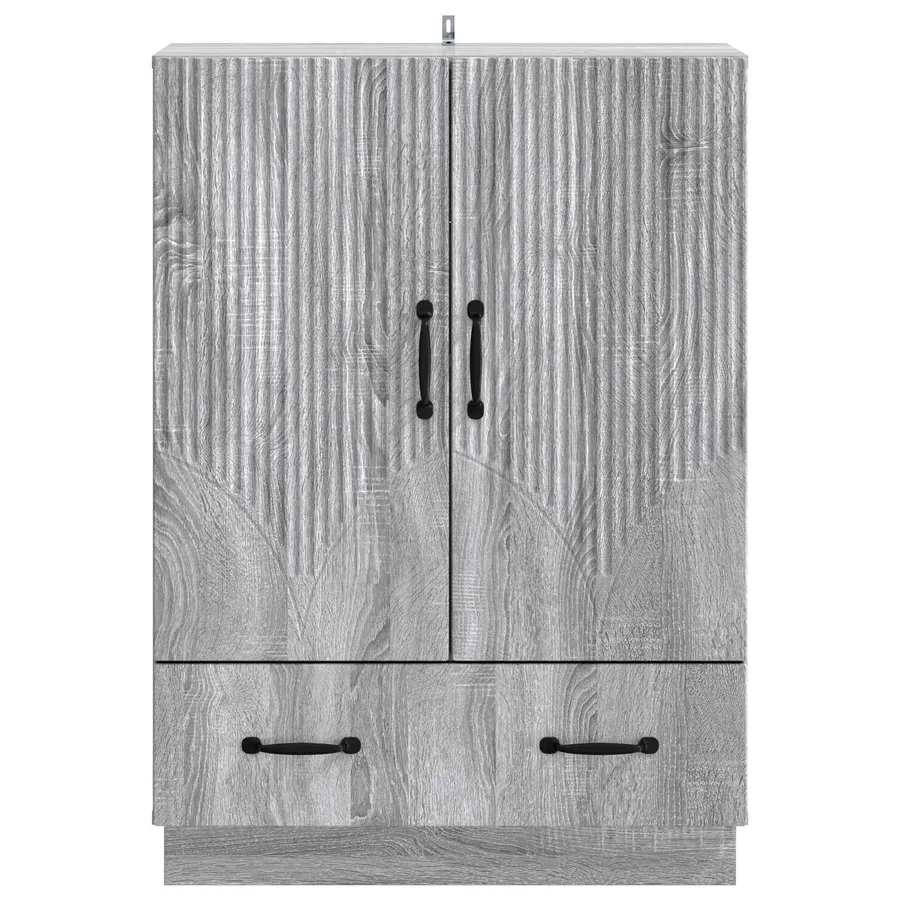 Buffet Sonoma gris 66 x 34,5 x 92 cm Bois d'ingénierie - 5