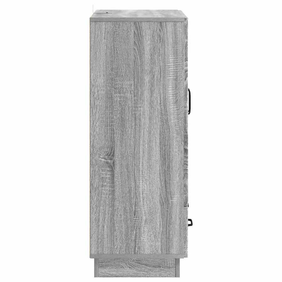 Buffet Sonoma gris 66 x 34,5 x 92 cm Bois d'ingénierie - 6