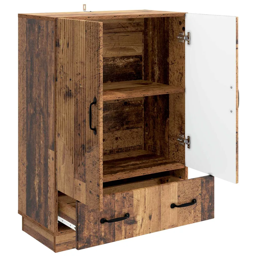 Buffet Bois ancien 66 x 34,5 x 92 cm Bois d'ingénierie - 4