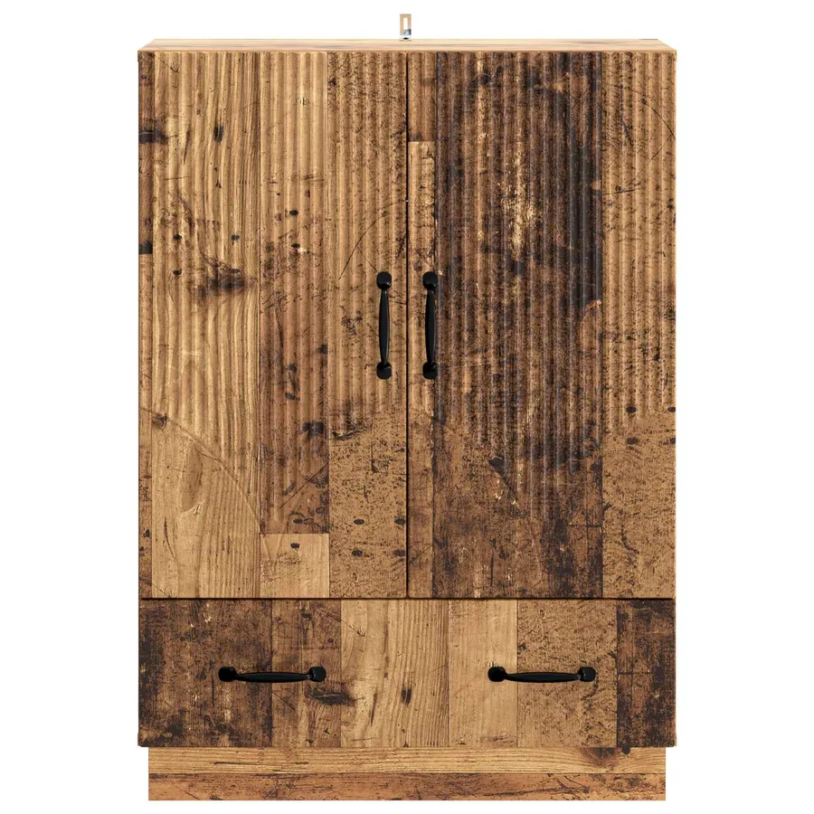 Buffet Bois ancien 66 x 34,5 x 92 cm Bois d'ingénierie - 5