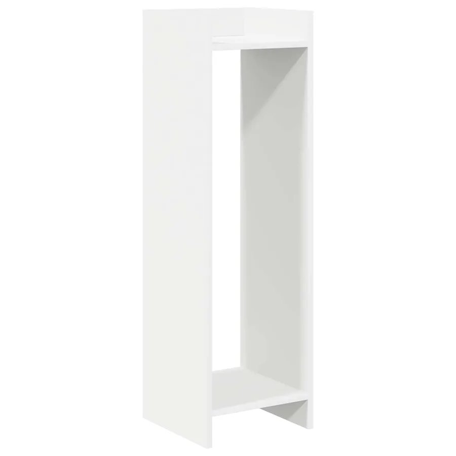 Support de Plante Blanc 30 x 30 x 100 cm Bois d’ingénierie - 2