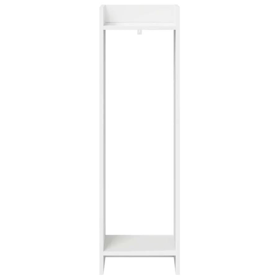 Support de Plante Blanc 30 x 30 x 100 cm Bois d’ingénierie - 5