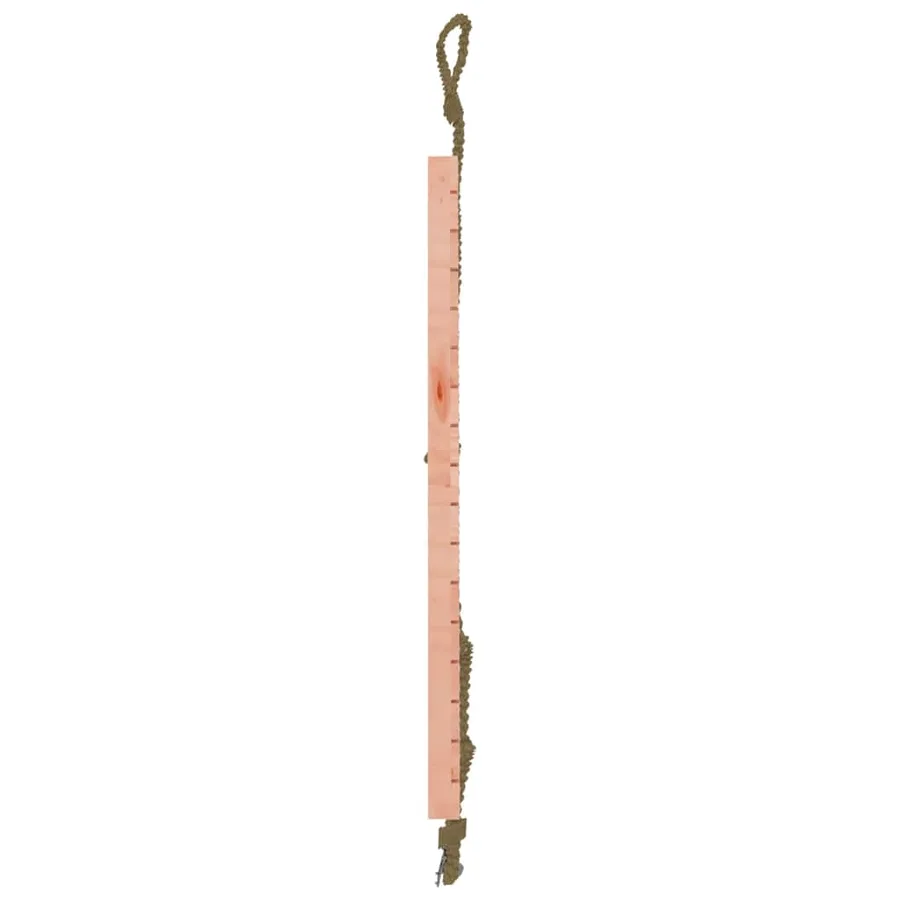 Mur d'escalade avec corde 44,5x5x108 cm bois massif Douglas - 4