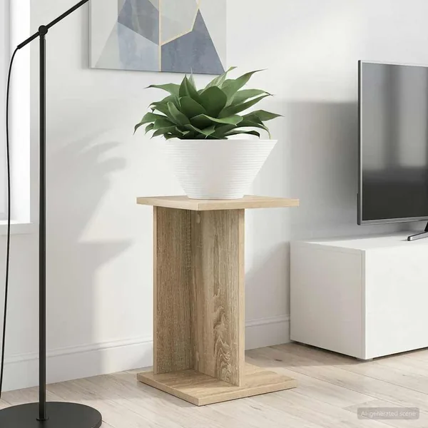 Support de Plante 2 pc Chêne Sonoma 25 x 25,5 x 40,5 cm