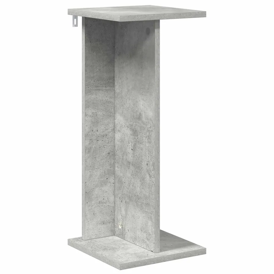 Support de Plante Gris Béton 25 x 25,5 x 60,5 cm - 2