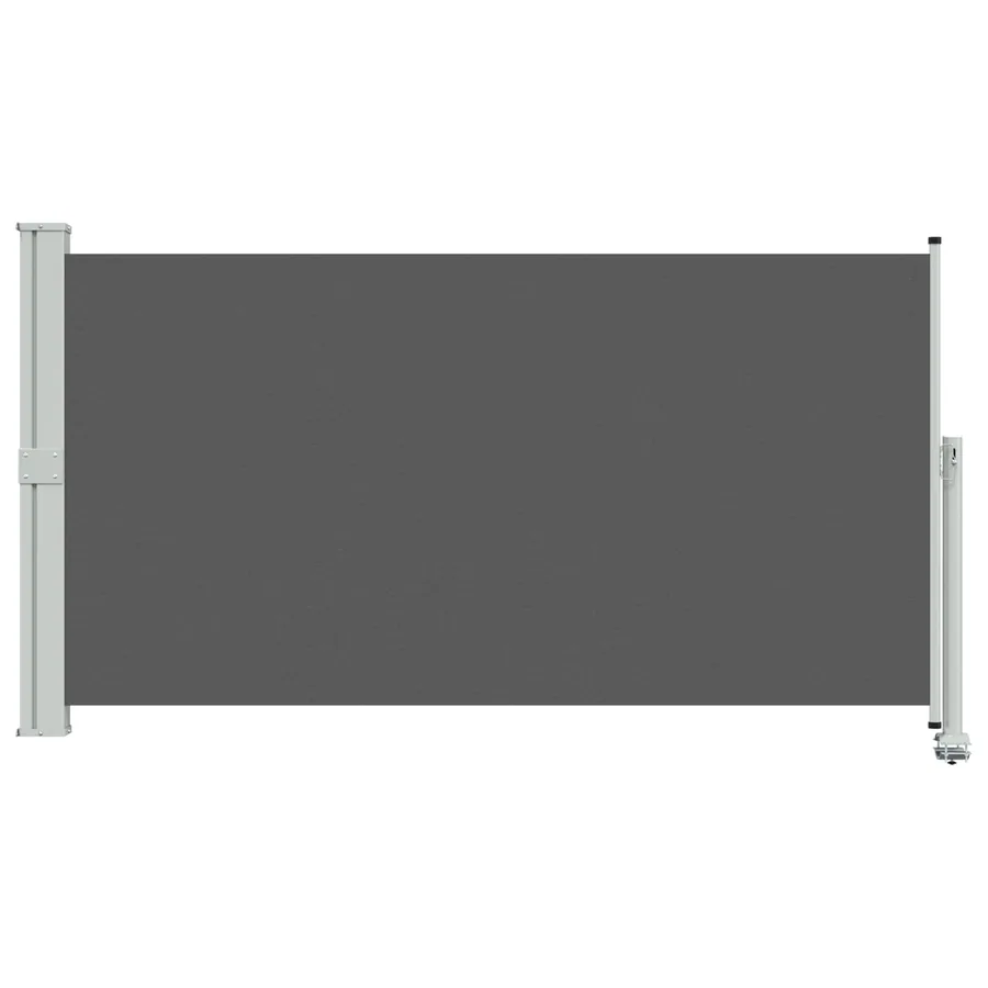 Auvent latéral 117 x 300 cm 100% polyester fer acier - 2