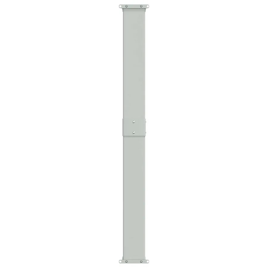 Auvent latéral 117 x 300 cm 100% polyester fer acier - 4