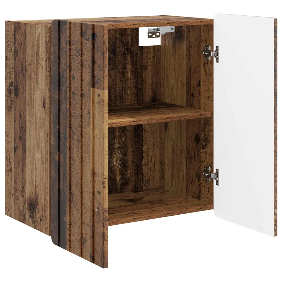 Armoire Murale Bois ancien 59 x 31 x 64 cm Bois d'ingénierie - 3