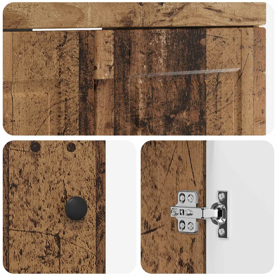 Ensemble de mobilier de salle de bain Bois ancien - 10