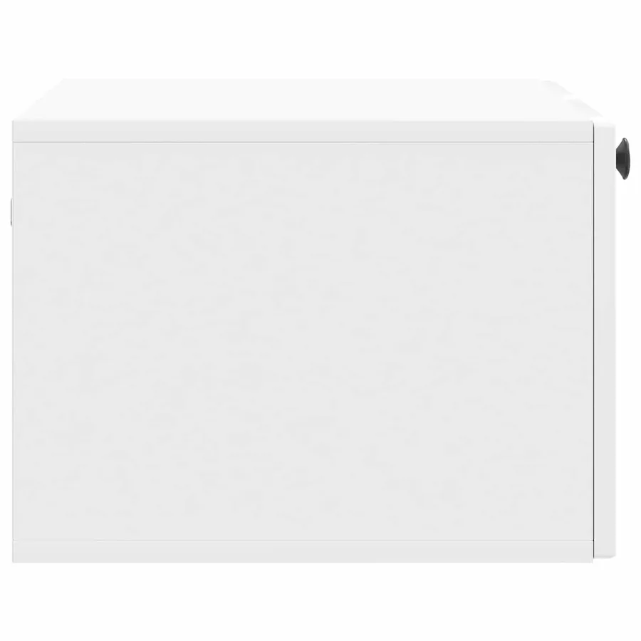 Meuble TV mural Montage mural Blanc brillant 59,5 x 41 x 30 cm - 7