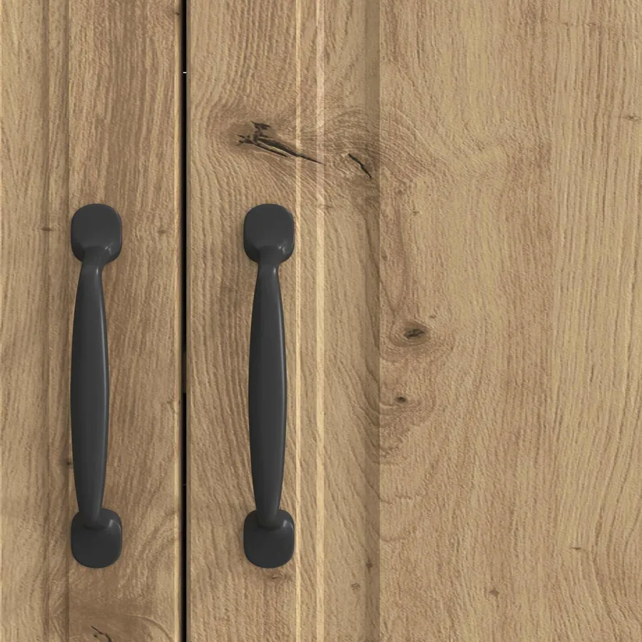 Buffet Chêne artisanal 89 x 34,5 x 77 cm Bois d'ingénierie - 10
