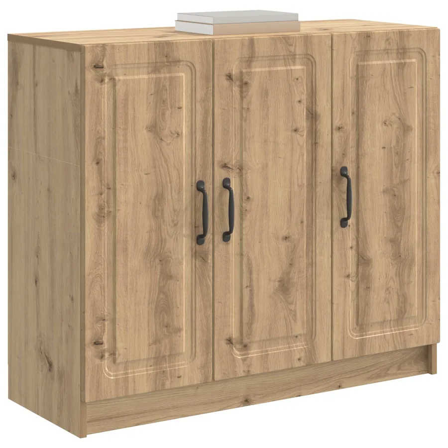 Buffet Chêne artisanal 89 x 34,5 x 77 cm Bois d'ingénierie - 3