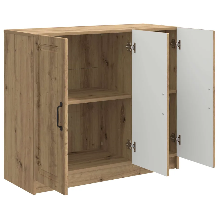 Buffet Chêne artisanal 89 x 34,5 x 77 cm Bois d'ingénierie - 5