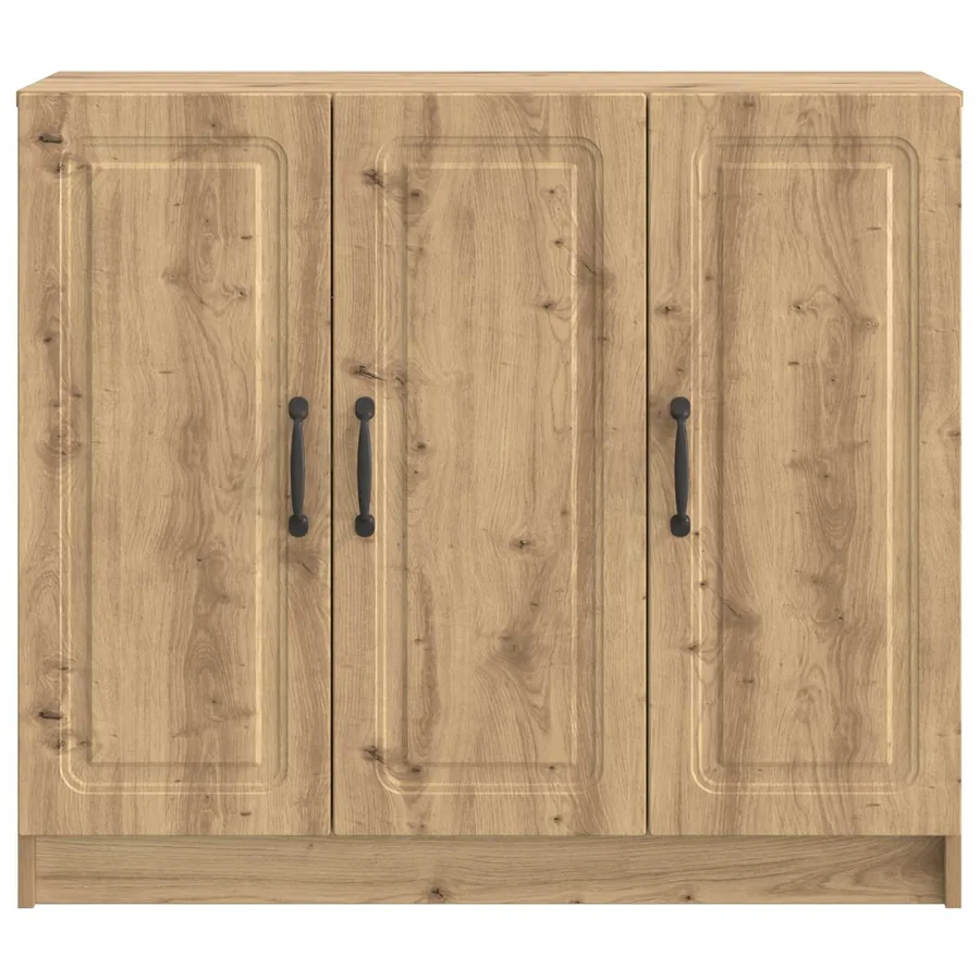 Buffet Chêne artisanal 89 x 34,5 x 77 cm Bois d'ingénierie - 6