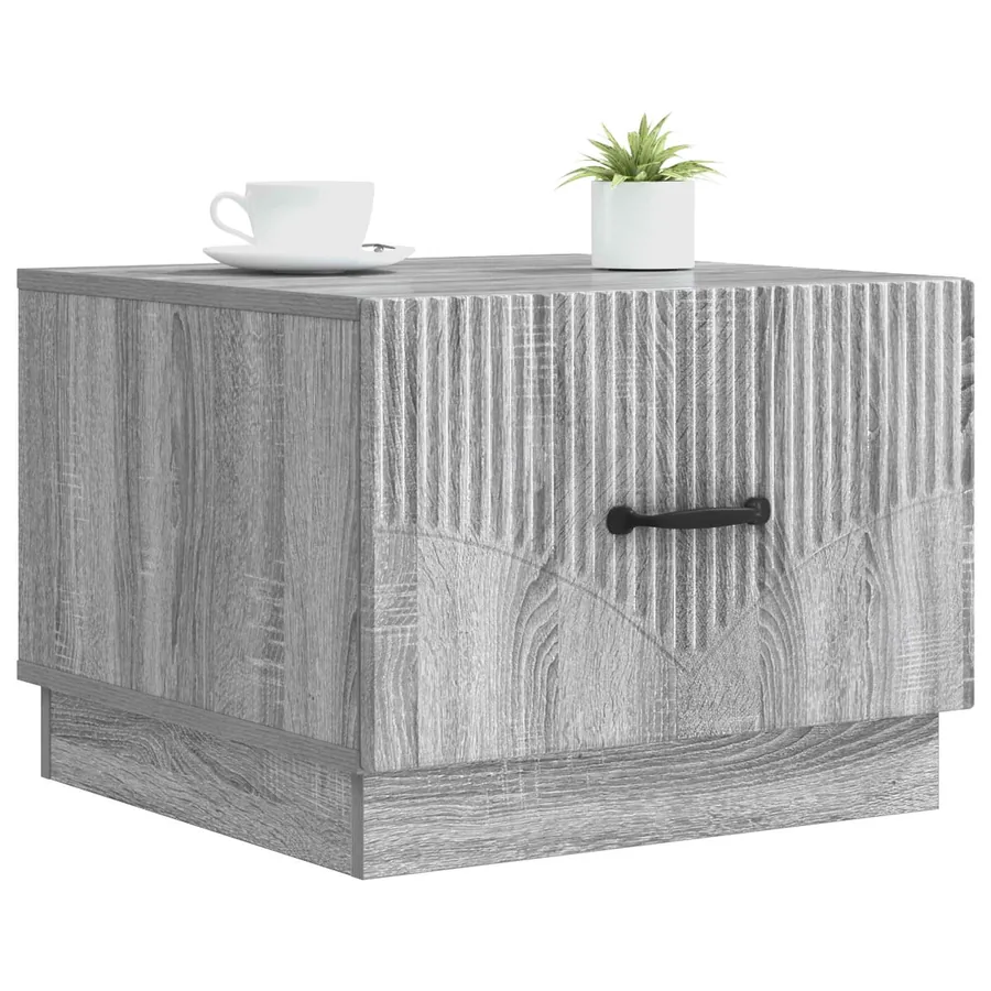 Table basse Sonoma gris 49 x 50 x 37 cm Bois d'ingénierie - 3