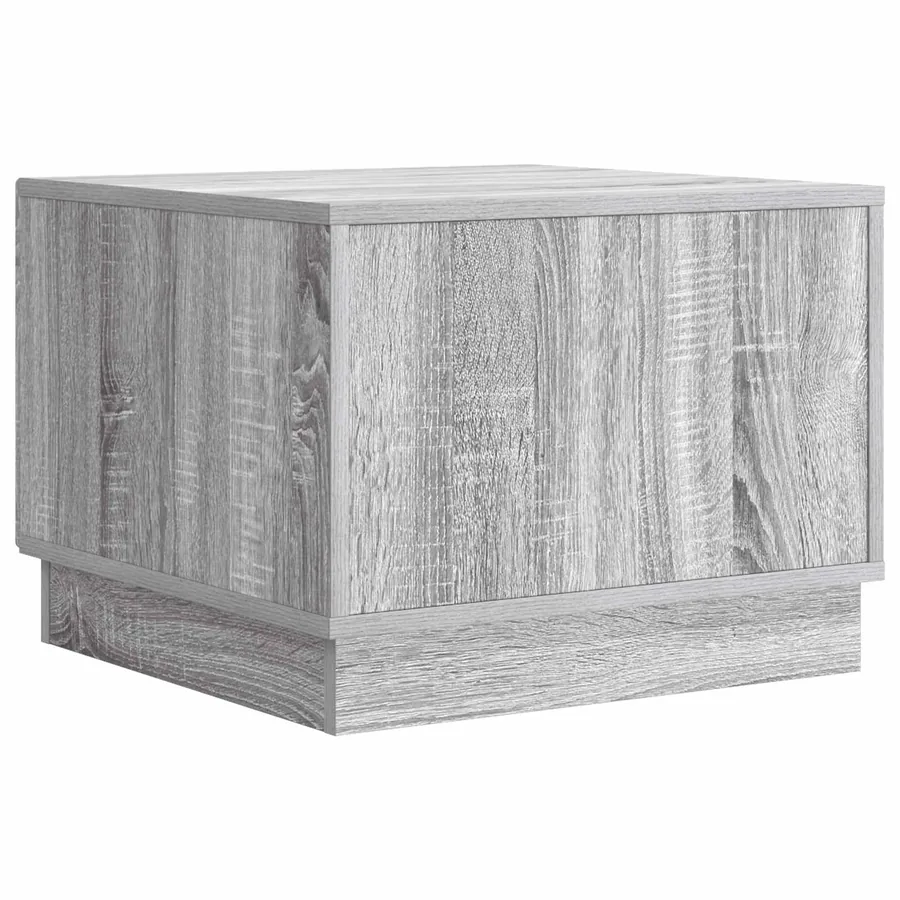 Table basse Sonoma gris 49 x 50 x 37 cm Bois d'ingénierie - 7