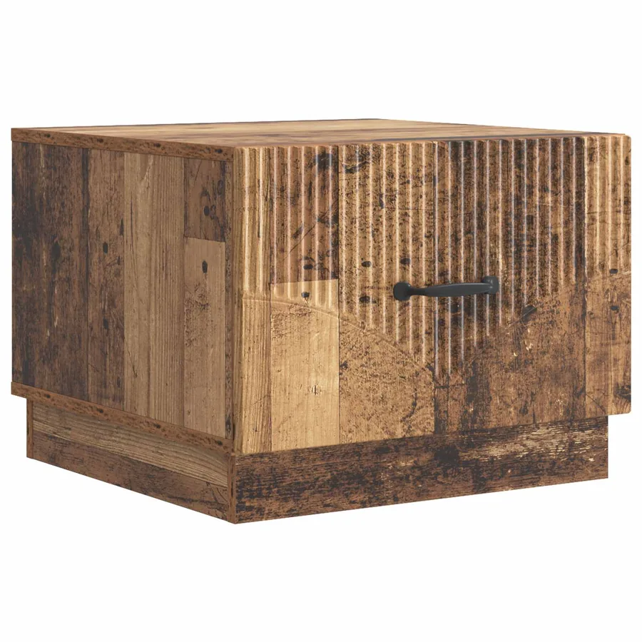 Table basse Bois ancien 49 x 50 x 37 cm Bois d'ingénierie - 2