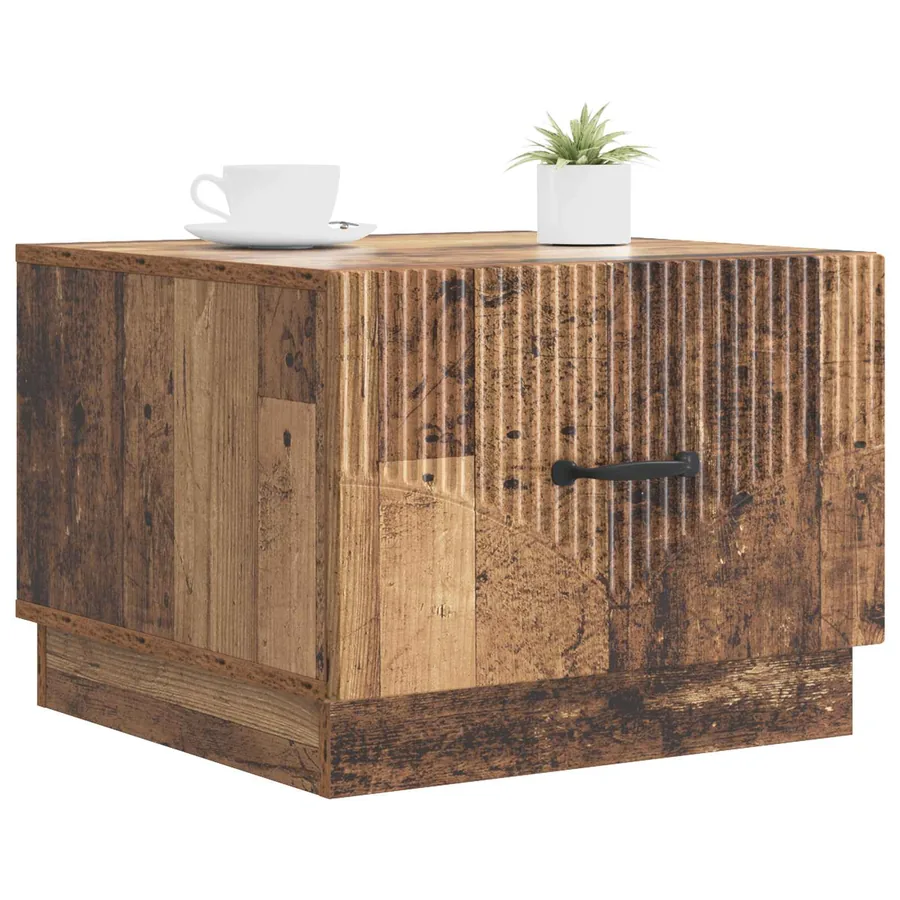 Table basse Bois ancien 49 x 50 x 37 cm Bois d'ingénierie - 3