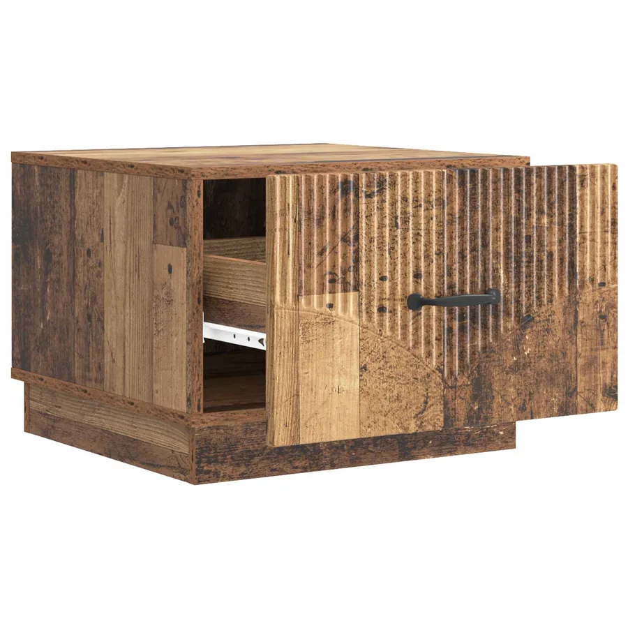 Table basse Bois ancien 49 x 50 x 37 cm Bois d'ingénierie - 4