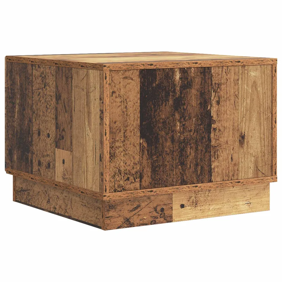 Table basse Bois ancien 49 x 50 x 37 cm Bois d'ingénierie - 7
