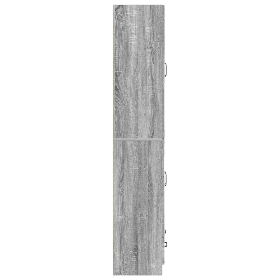 Ensemble de Meubles 2 pcs Sonoma gris Bois d'ingénierie - 6