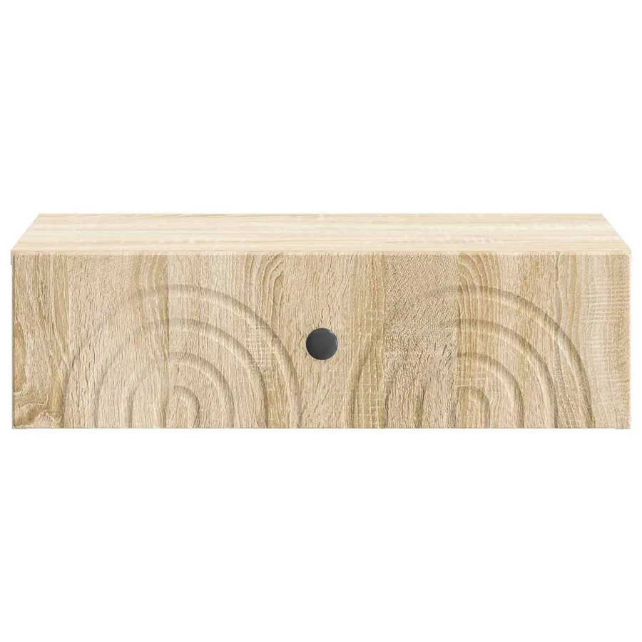 Table d'appoint murale Chêne Sonoma 59 x 34,5 x 17 cm - 5