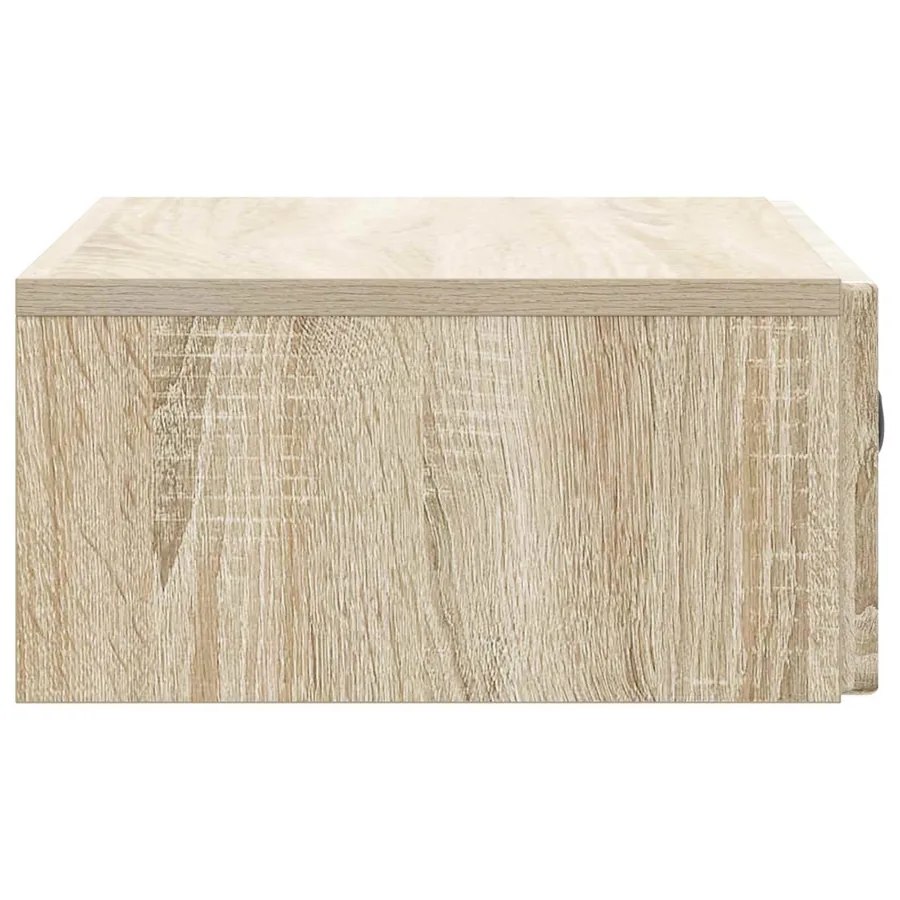 Table d'appoint murale Chêne Sonoma 59 x 34,5 x 17 cm - 6