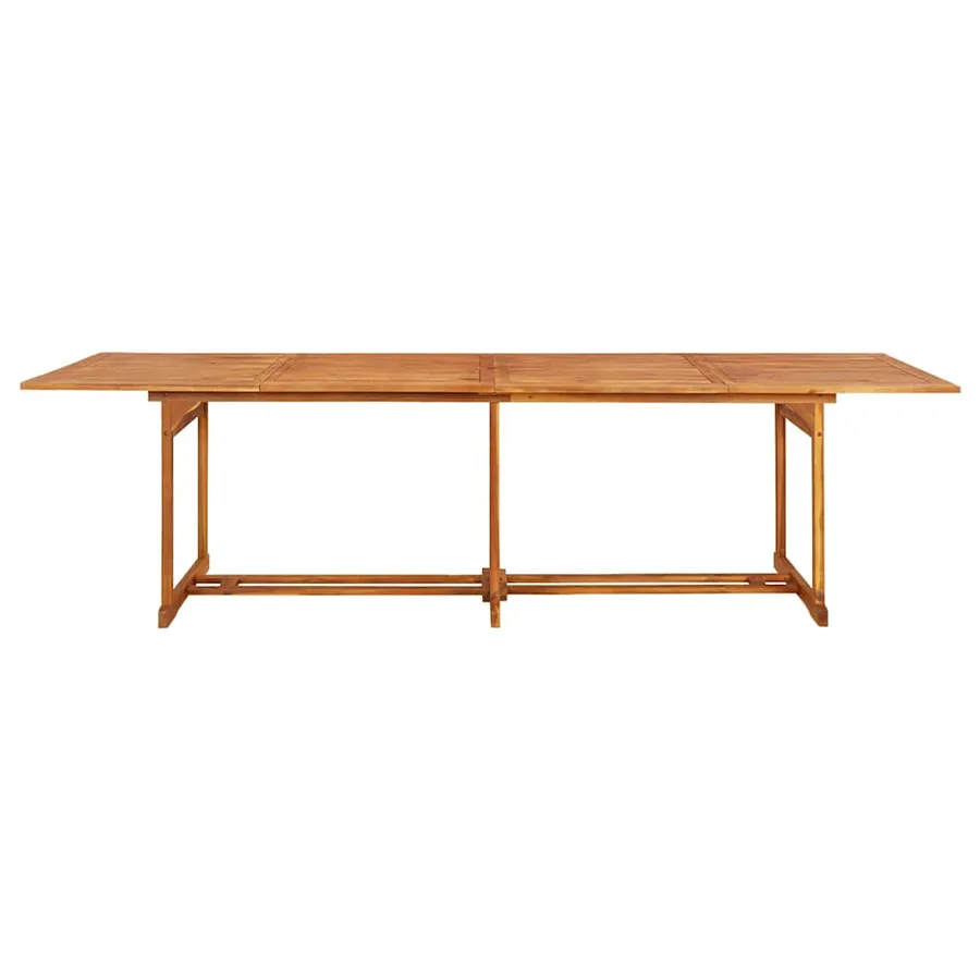 Ensemble à manger de jardin 13 pcs 280x90x75 cm bois d'acacia - 7