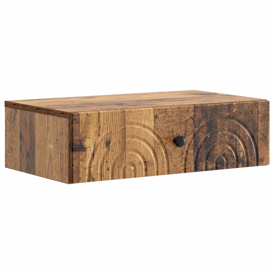 Table d'appoint murale Bois ancien 59 x 34,5 x 17 cm - 2