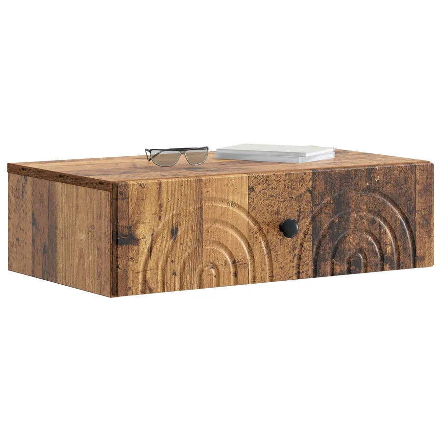 Table d'appoint murale Bois ancien 59 x 34,5 x 17 cm - 3