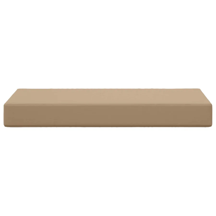 Coussin de Siège d'Extérieur Taupe 80 x 40 x 8 cm - 4