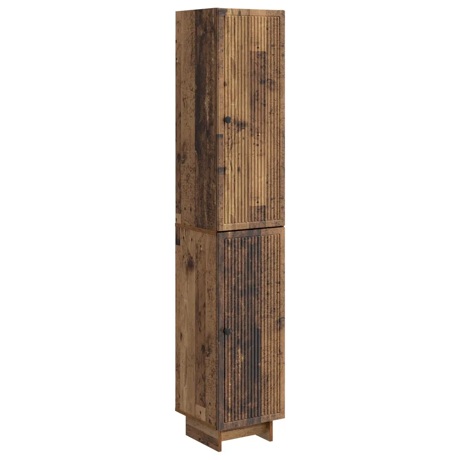 Ensemble de Meubles 2 pcs Bois ancien 34,5 x 33 x 90 cm - 2