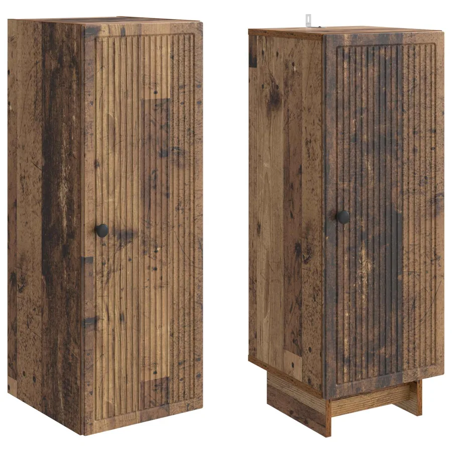 Ensemble de Meubles 2 pcs Bois ancien 34,5 x 33 x 90 cm - 4