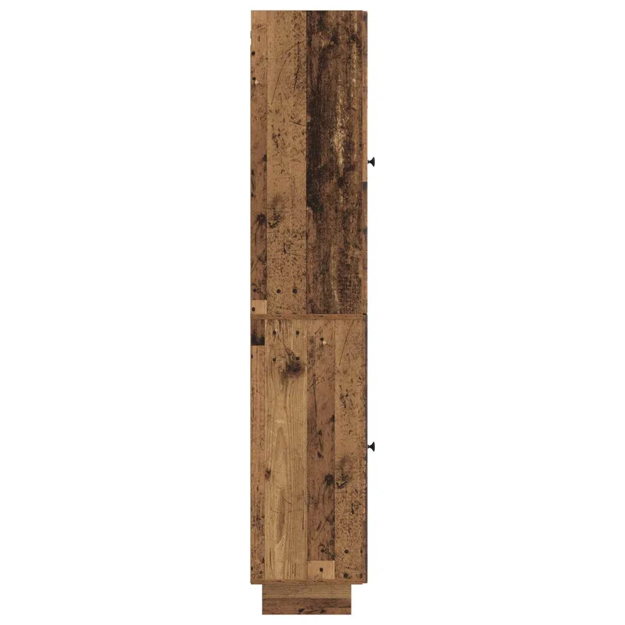 Ensemble de Meubles 2 pcs Bois ancien 34,5 x 33 x 90 cm - 6