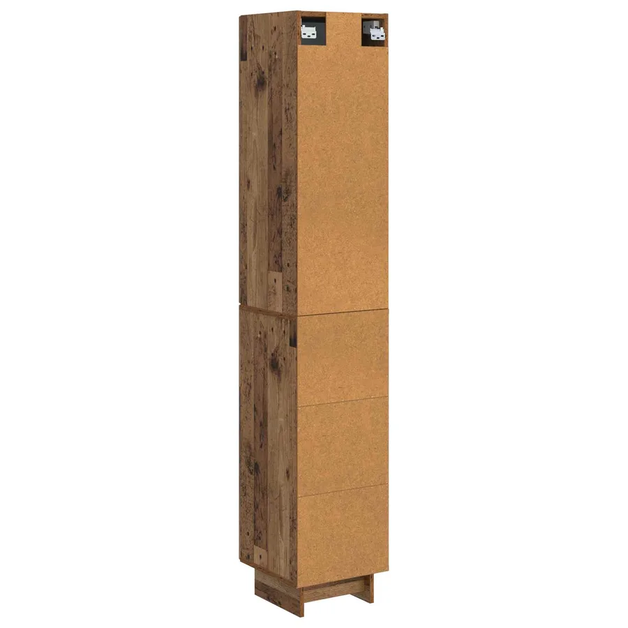 Ensemble de Meubles 2 pcs Bois ancien 34,5 x 33 x 90 cm - 7