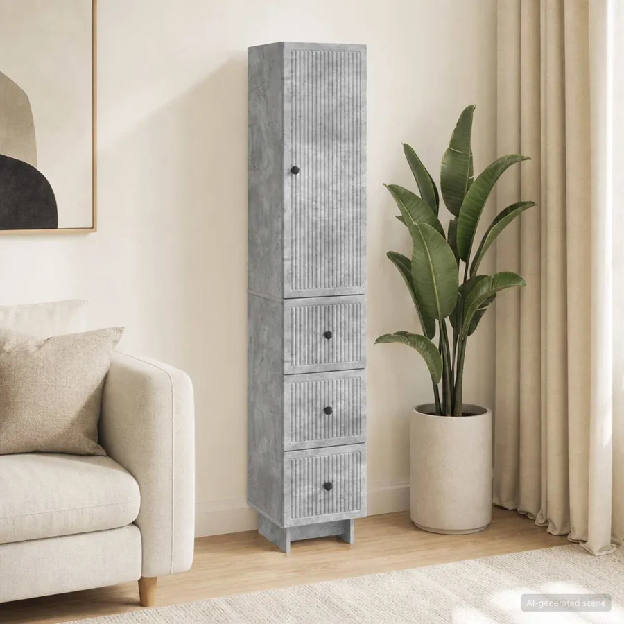 Ensemble de Meubles 2 pcs 33 x 34,5 x 90 cm Bois d'ingénierie