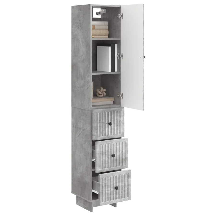 Ensemble de Meubles 2 pcs 33 x 34,5 x 90 cm Bois d'ingénierie - 3