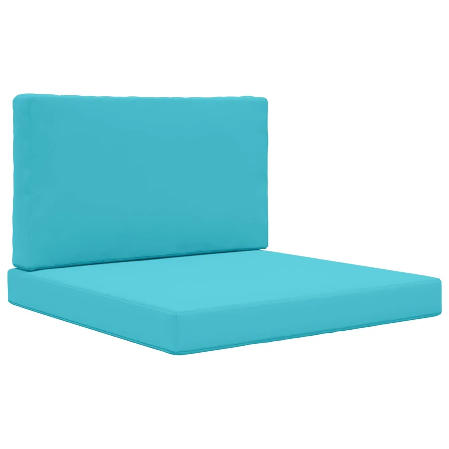 Coussin de canapé d'extérieur 2 pcs Turquoise Polyester - 2