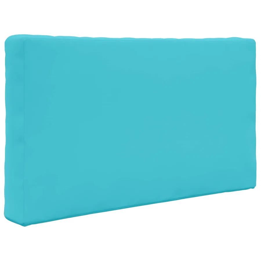 Coussin de canapé d'extérieur 2 pcs Turquoise Polyester - 5