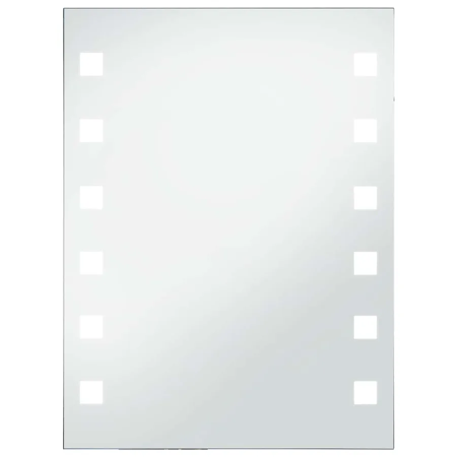 Miroir mural à LED pour salle de bains 60x80 cm - 2