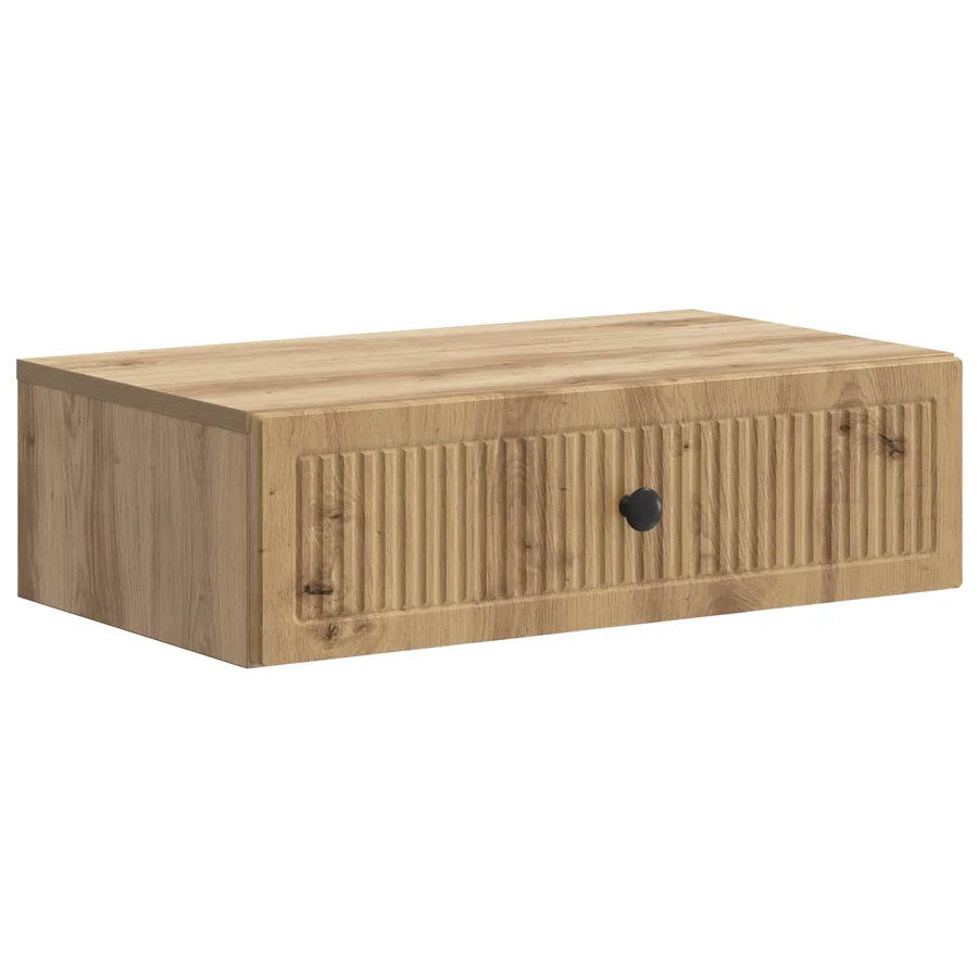 Table d'appoint murale 59 x 34,5 x 17 cm Bois d'ingénierie - 2