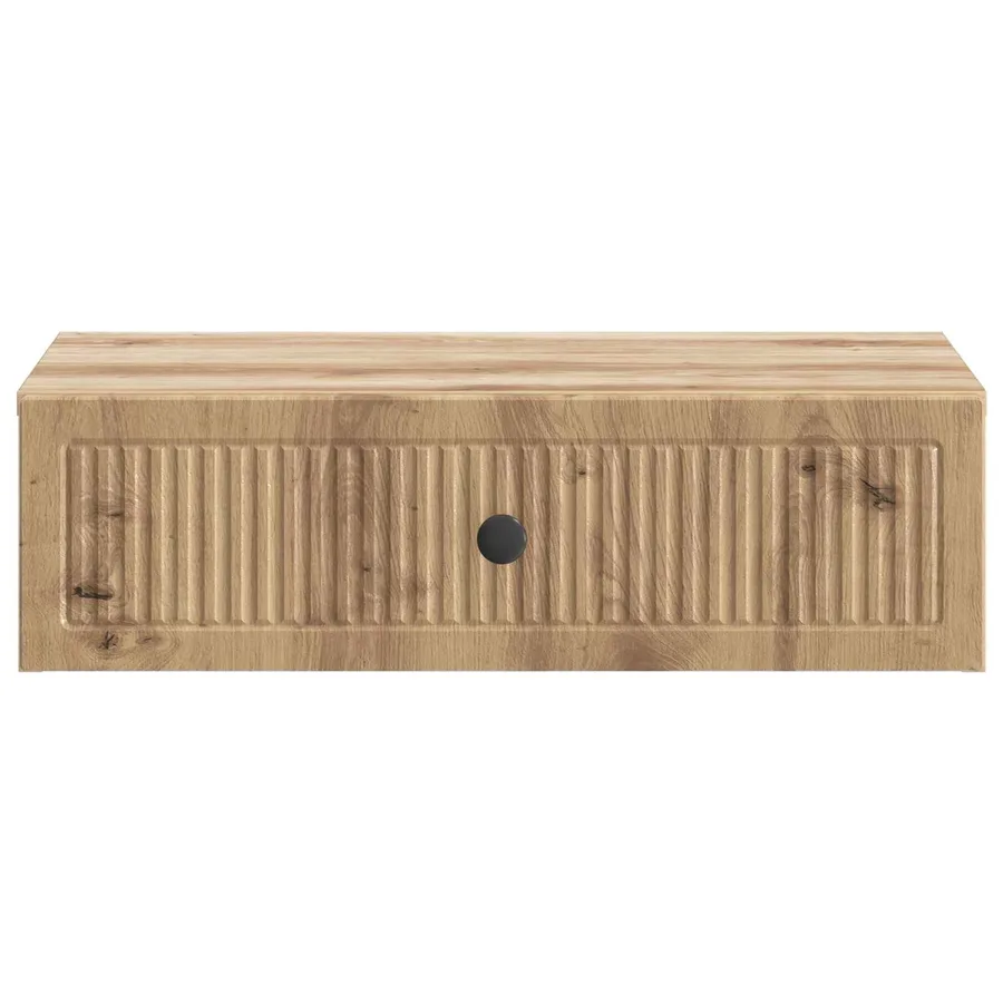 Table d'appoint murale 59 x 34,5 x 17 cm Bois d'ingénierie - 5