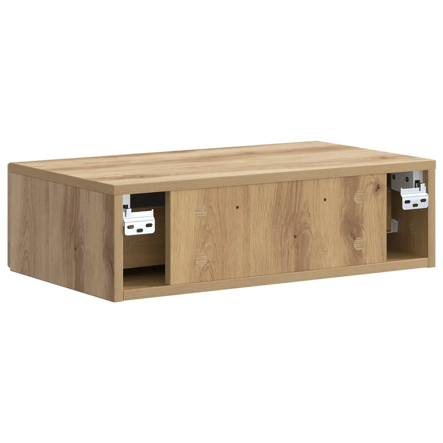 Table d'appoint murale 59 x 34,5 x 17 cm Bois d'ingénierie - 7