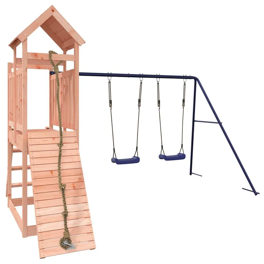 Aire de jeux d'extérieur bois massif de douglas - 3