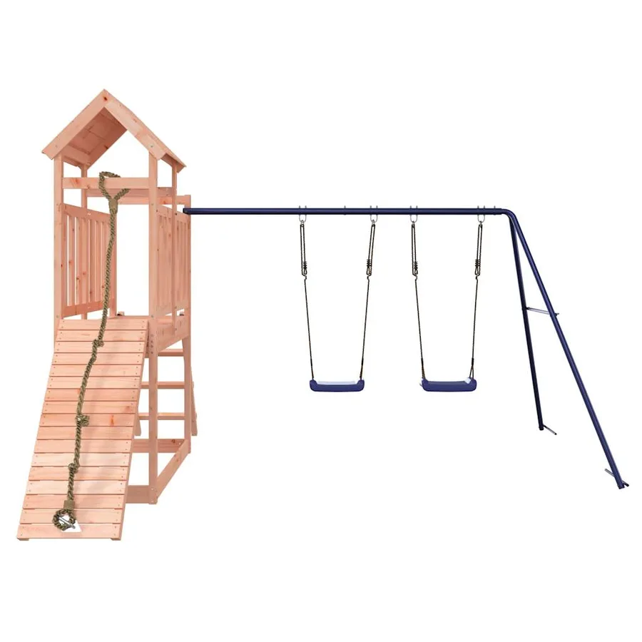 Aire de jeux d'extérieur bois massif de douglas - 4