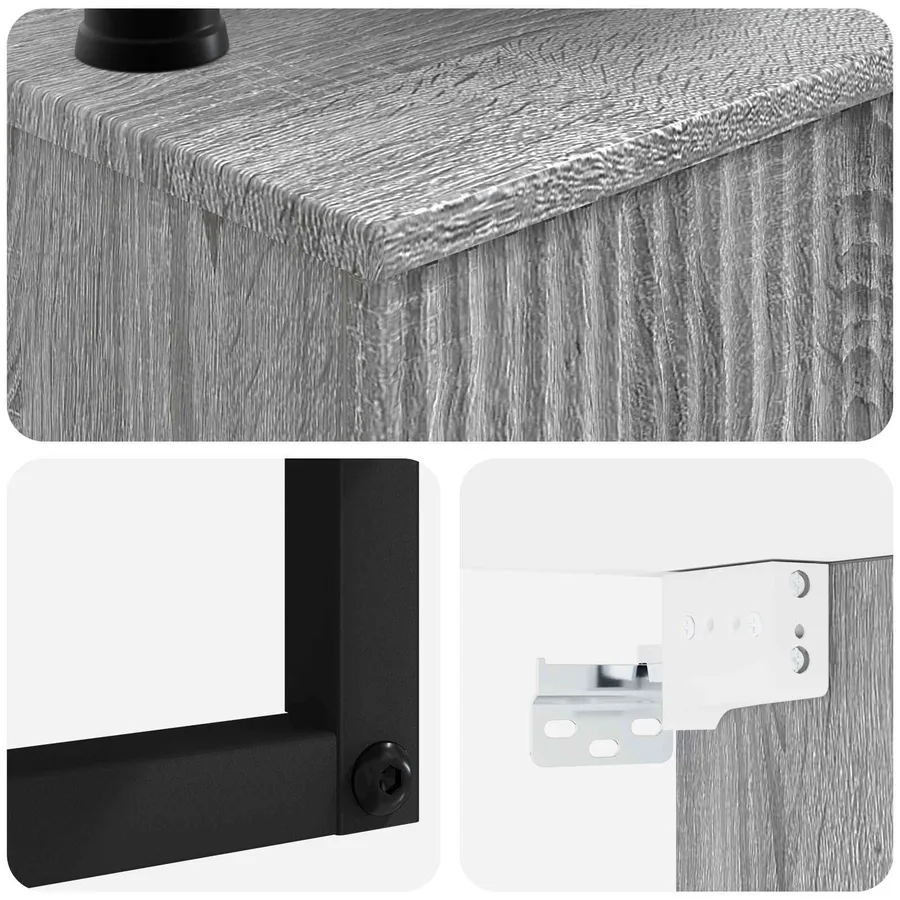Basin de lavage mural Sonoma gris 50 x 41 x 39 cm - 6