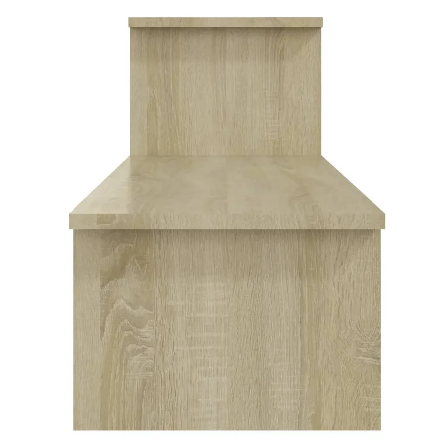 Meuble TV Chêne sonoma 180x30x43 cm Aggloméré - 6