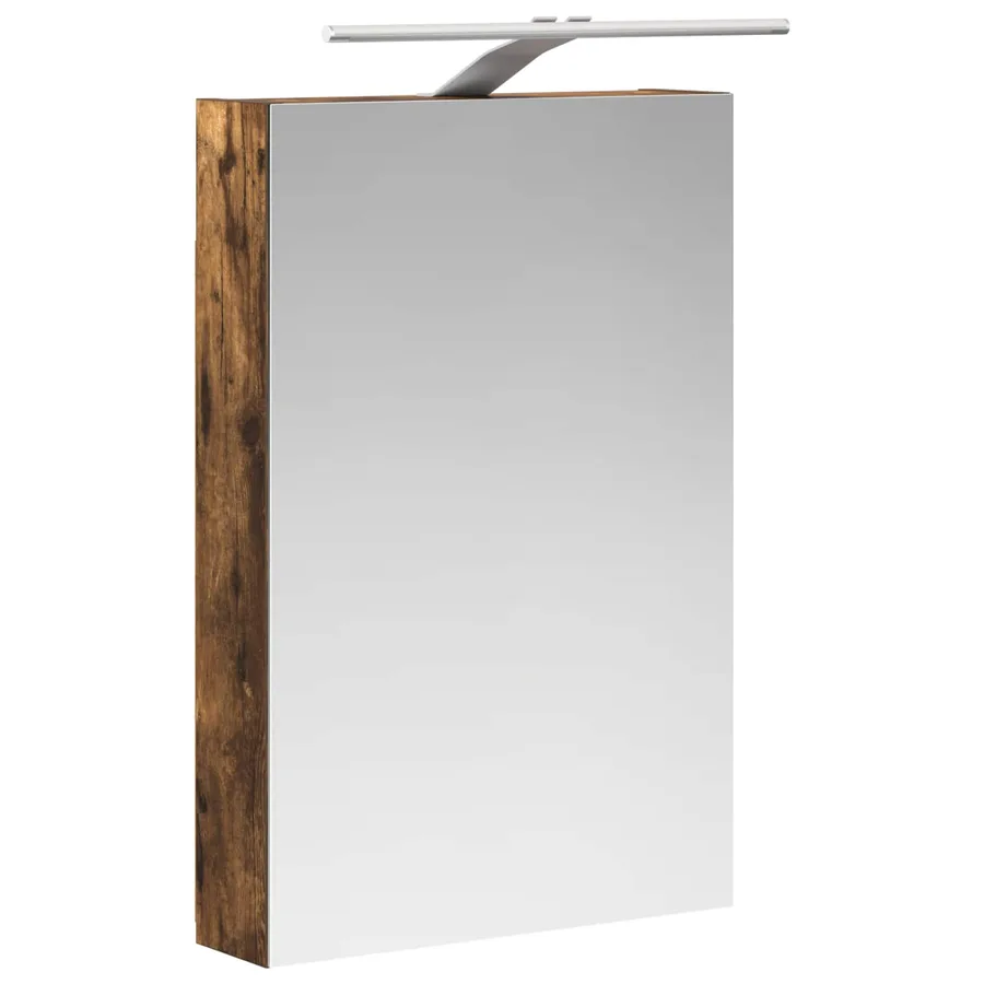 Ensemble d'armoire de salle de bain 5 pcs Chêne fumé - 5
