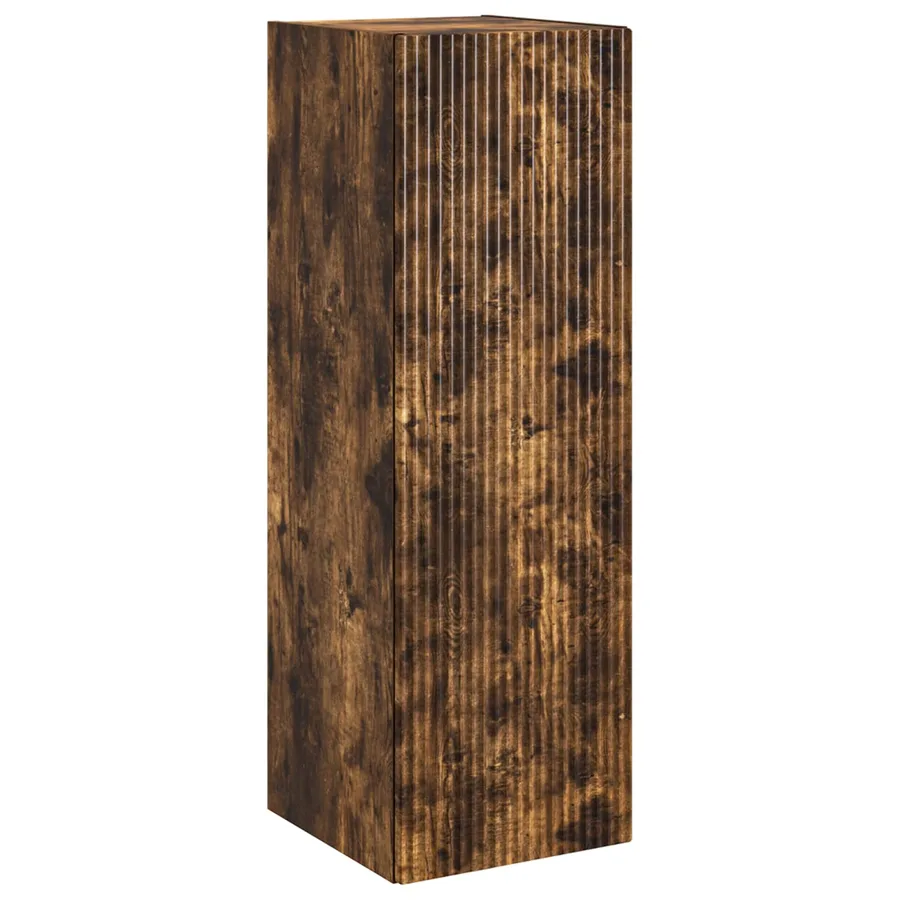 Ensemble d'armoire de salle de bain 5 pcs Chêne fumé - 7